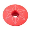 Bouchon De Potence Supacaz Star Capz Thermolaqué 31,8mm - Hot Pink
