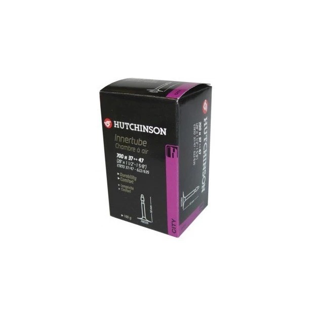 Chambre à Air Hutchinson Standard 28' (700x28/35) Presta 1 Chambre à Air Hutchinson Standard 28' (700x28/35) Presta