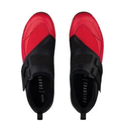 Chaussures De Triathlon Fizik Transiro R4 Powerstrap - Noir / Rouge -Vélo Accessoires Offres chaussures de triathlon fizik transiro r4 powerstrap noir rouge 3