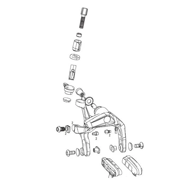 Kit Vis De Serrage De Frein Sram Red Aero 13 1 Kit Vis De Serrage De Frein Sram Red Aero 13