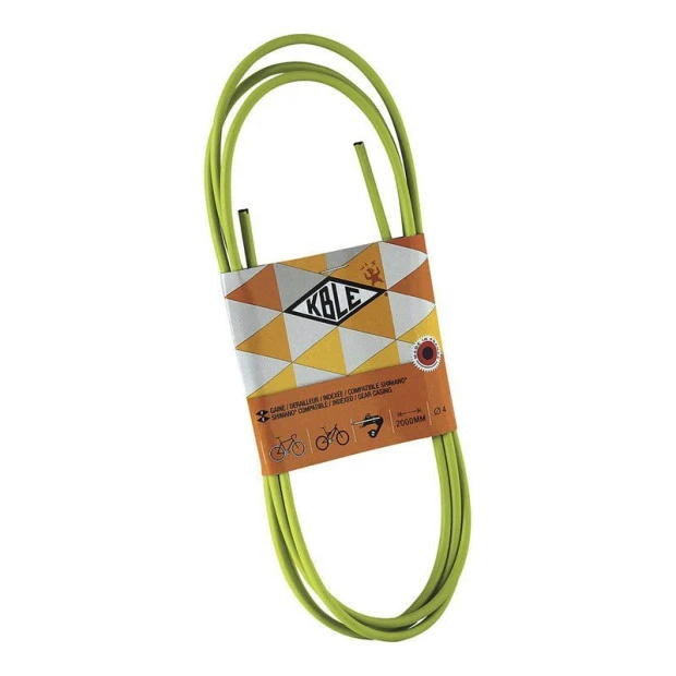 Gaine De Dérailleur Arrière Transfil Index 2000 Mm Verte Ø 4mm 1 Gaine De Dérailleur Arrière Transfil Index 2000 Mm Verte Ø 4mm