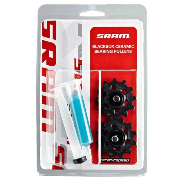 Galets De Dérailleurs SRAM Roulement Céramique BlackBox Pulleys XX1 X-Sync 11-vit 2 Galets De Dérailleurs SRAM Roulement Céramique BlackBox Pulleys XX1 X-Sync 11-vit – Image 2