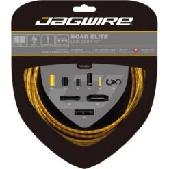 Kit Câblerie Dérailleur Jagwire Road Elite Link Shift RCK552 - Or