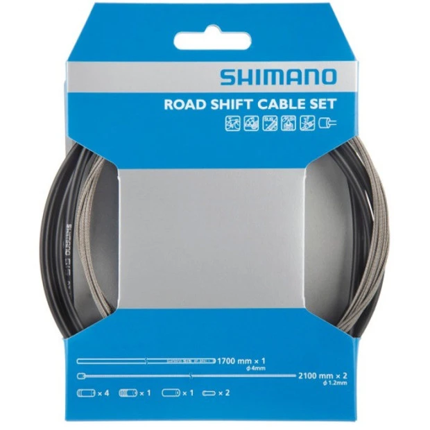 Kit Câblerie Dérailleur Route Shimano Y60098022 - Noir 1 Kit Câblerie Dérailleur Route Shimano Y60098022 - Noir