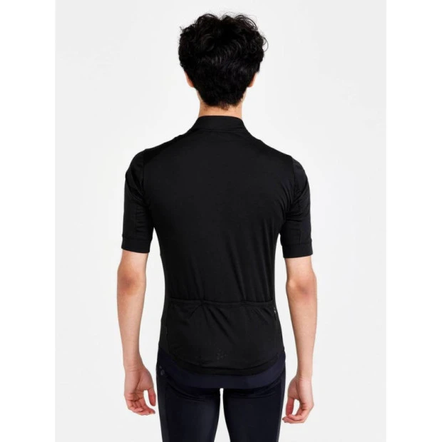 Maillot Homme Craft Essence Noir/Blanc 3 Maillot Homme Craft Essence Noir/Blanc – Image 3