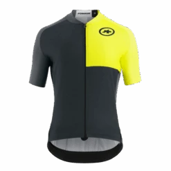Maillot Route Assos Mille GT C2 EVO Stahlstern Noir/Jaune