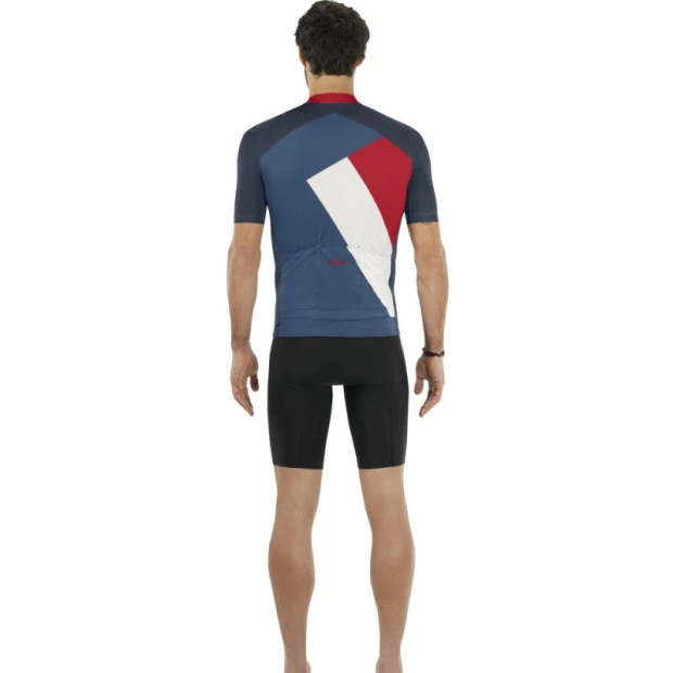 Maillot Route Mavic Ksyrium Bleu Marine/Rouge 4 Maillot Route Mavic Ksyrium Bleu Marine/Rouge – Image 4