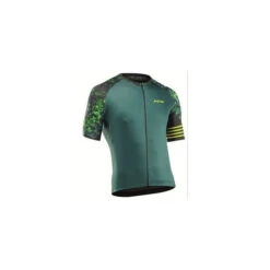Maillot Route Northwave Blade Noir/Vert/Lime