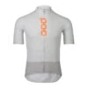 Maillot Route POC Essential Road Logo Blanc/Gris