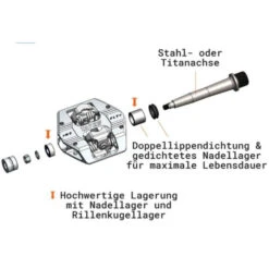 Pédales Automatiques Tatze Mc-Fly Axe Cr-Mo 9 Pédales Automatiques Tatze Mc-Fly Axe Cr-Mo -Vélo Accessoires Offres pedales automatiques tatze mc fly axe cr mo 4